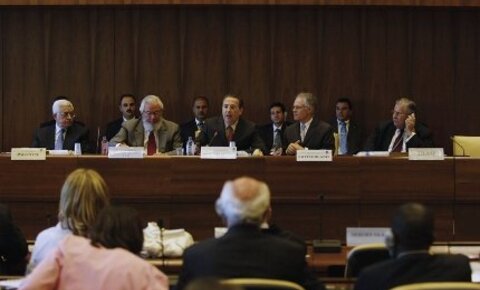 Adopted at the meeting of the Council of the Socialist International, Geneva