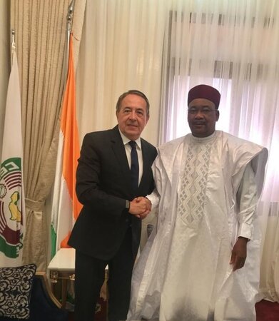 SI Secretary General meets with His Excellency Mahamadou Issoufou, President of Niger