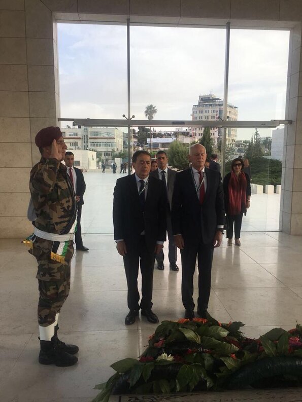 George Papandreou and Luis Ayala