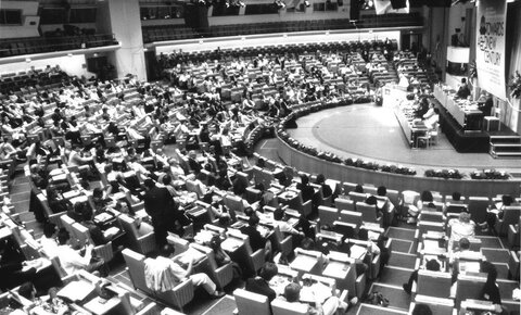 Socialist International Congress, Stockholm, 1989