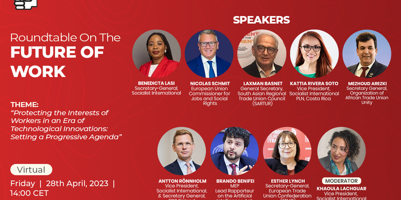 Socialist International 1st Roundtable on the Future of Work
