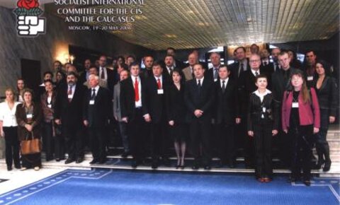 SI discusses development of social democracy in Russia, the CIS and the Caucasus in Moscow