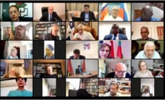 The members of the SI Presidum from all continents convened for an online meeting