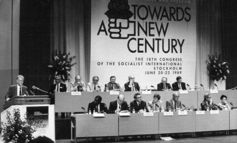 XVIII Congress of the Socialist International, Stockholm