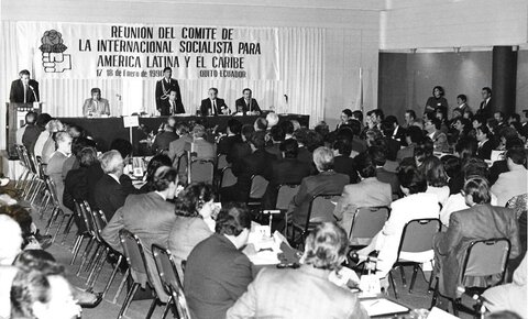 Meeting of the Socialist International Committee for Latin America and the Caribbean, Quito, Ecuador, 17-18 January 1990