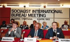 Socialist International Bureau meeting, Albufeira, Portugal
